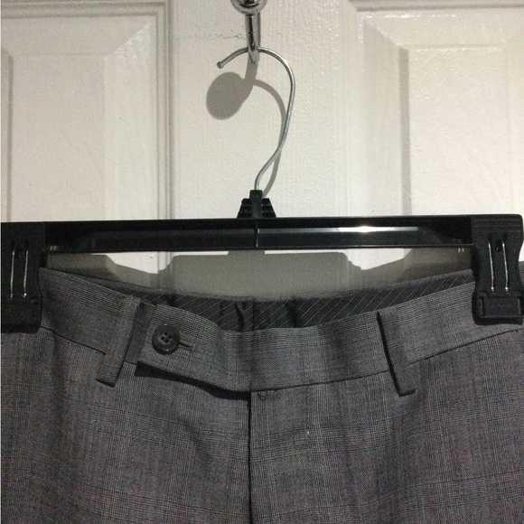 BNWT Calvin Klein Men's Wool Charcoal Gray Suit Trousers - Picture 3 of 5